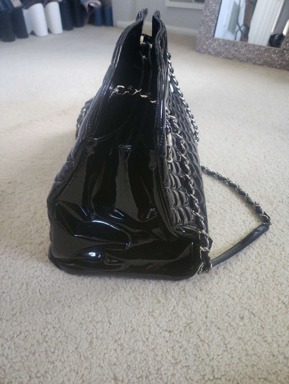 Chanel Black Large Quilted Mademoiselle Bag - Picture 13 of 16